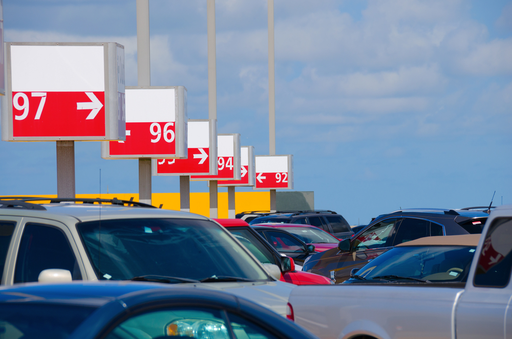 Parking en un aeropuerto