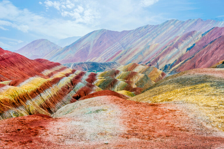 Una visita al Parque Geológico Zhangye Danxia en China