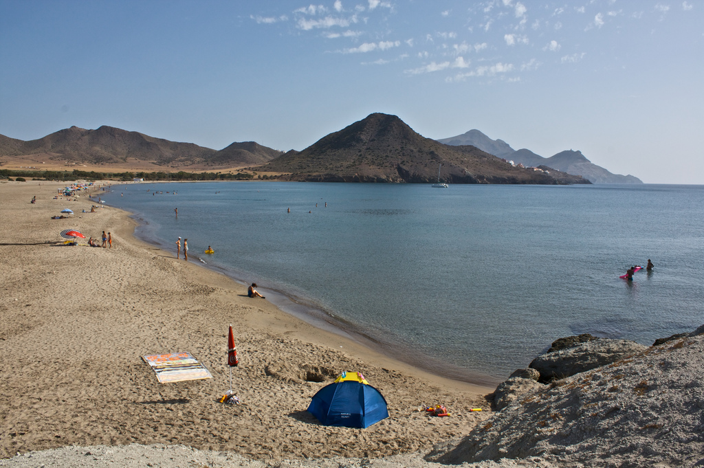 Playa de los Genoveses en Cabo de Gata