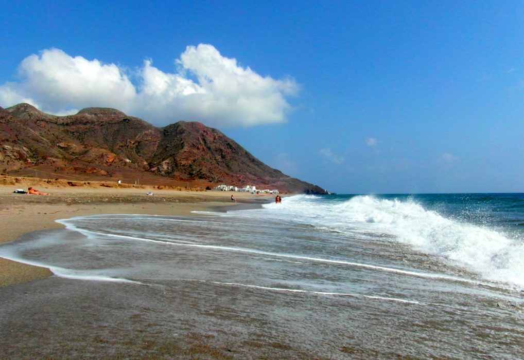 Playa de las Salinas en Cabo de Gata