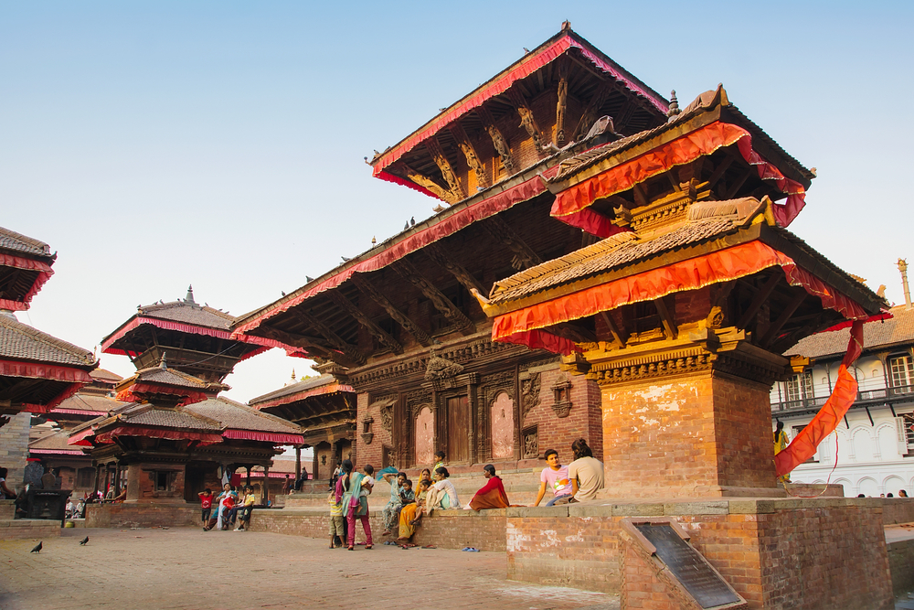 Plaza Durbar en Katmandú