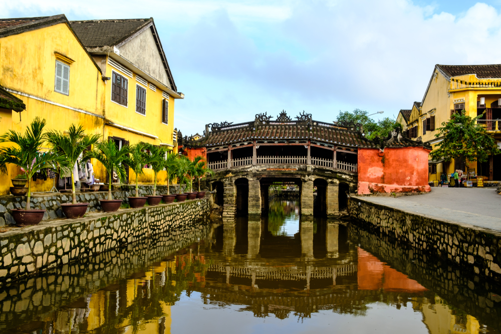 Puente japones, uno de los lugares en Hoi An que se deben ver
