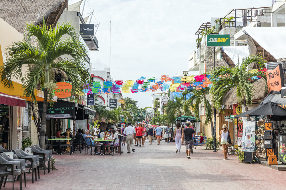 Quinta Avenida en Playa del Carmen