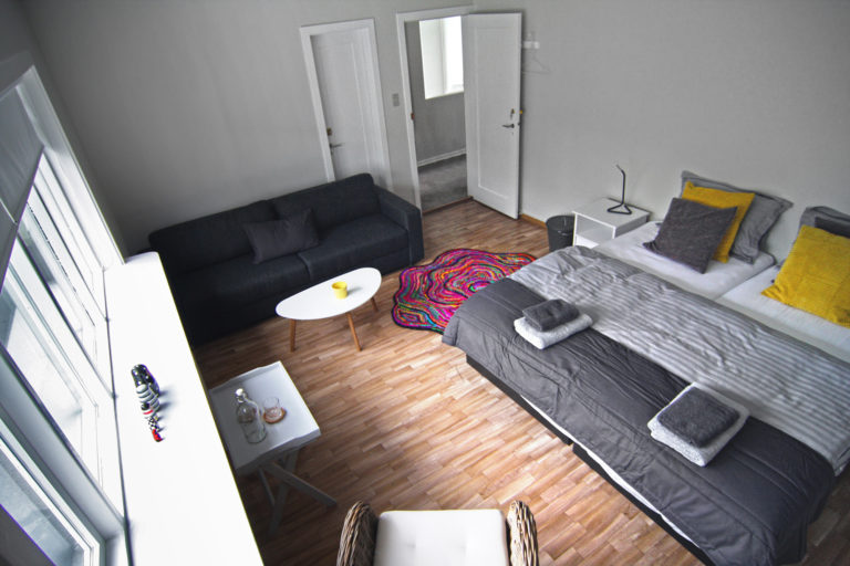 Habitación de Reykjavik Rainbow Guesthouse