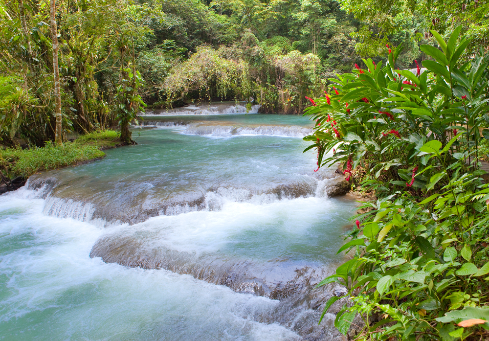 Río Dunn en Jamaica