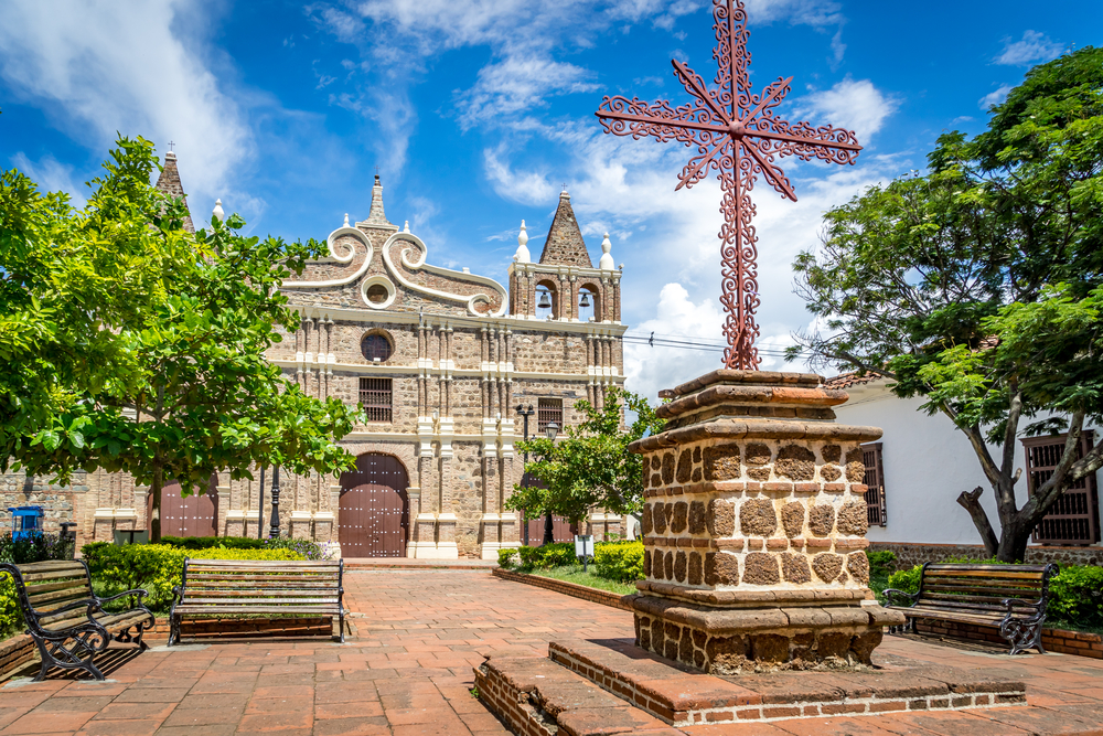 Iglesia de Santa Bárbara en Santa Fe