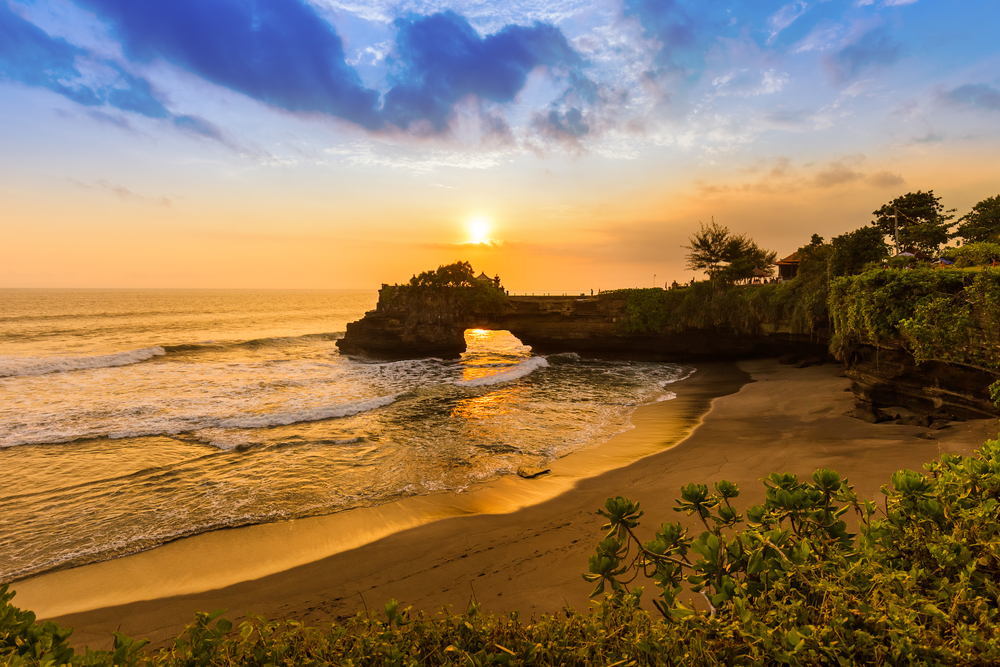 Templo Tanah Lot en Bali