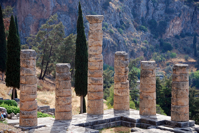 Templo de Apolo en Delfos