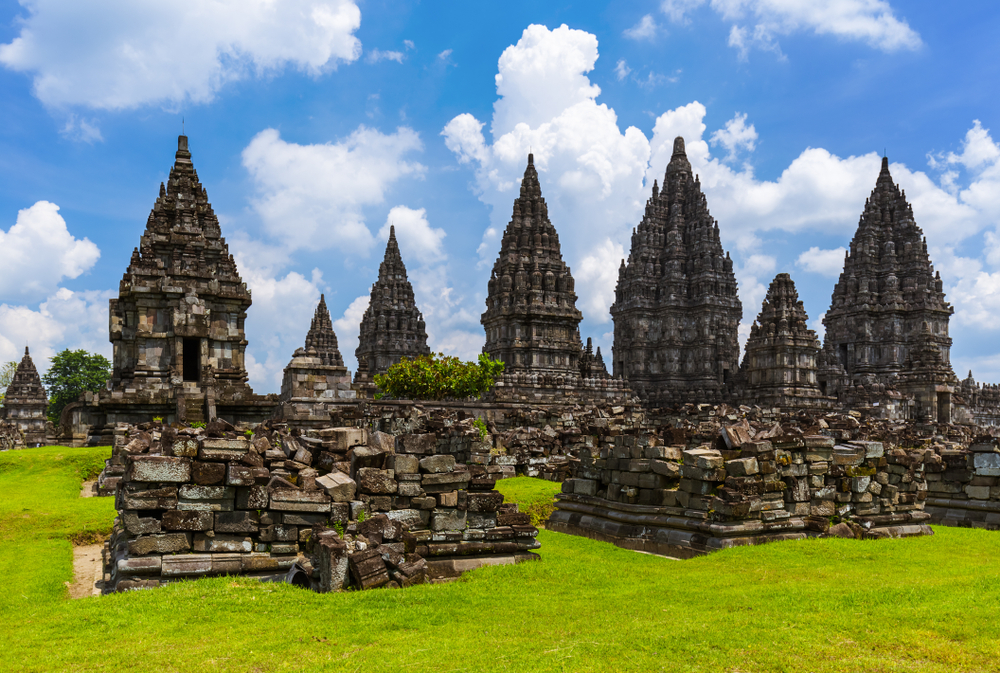 Templos de Prambanan en Indonesia