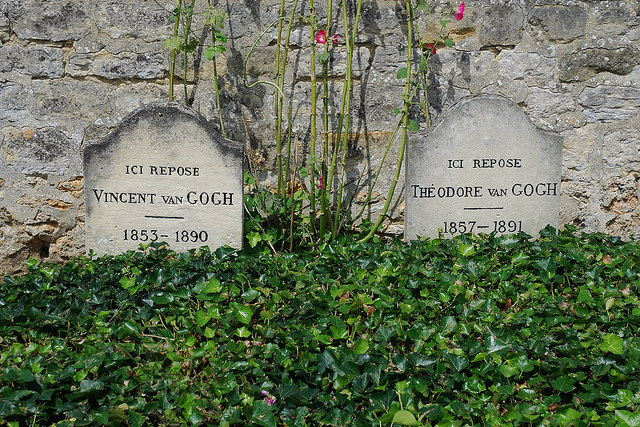 Tumba de Van Gogh en Auvers-sur-Oise