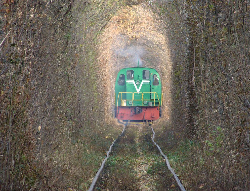 Tren en el Túnel del Amor