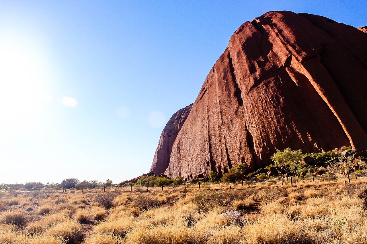 Monte Uluru en Australia