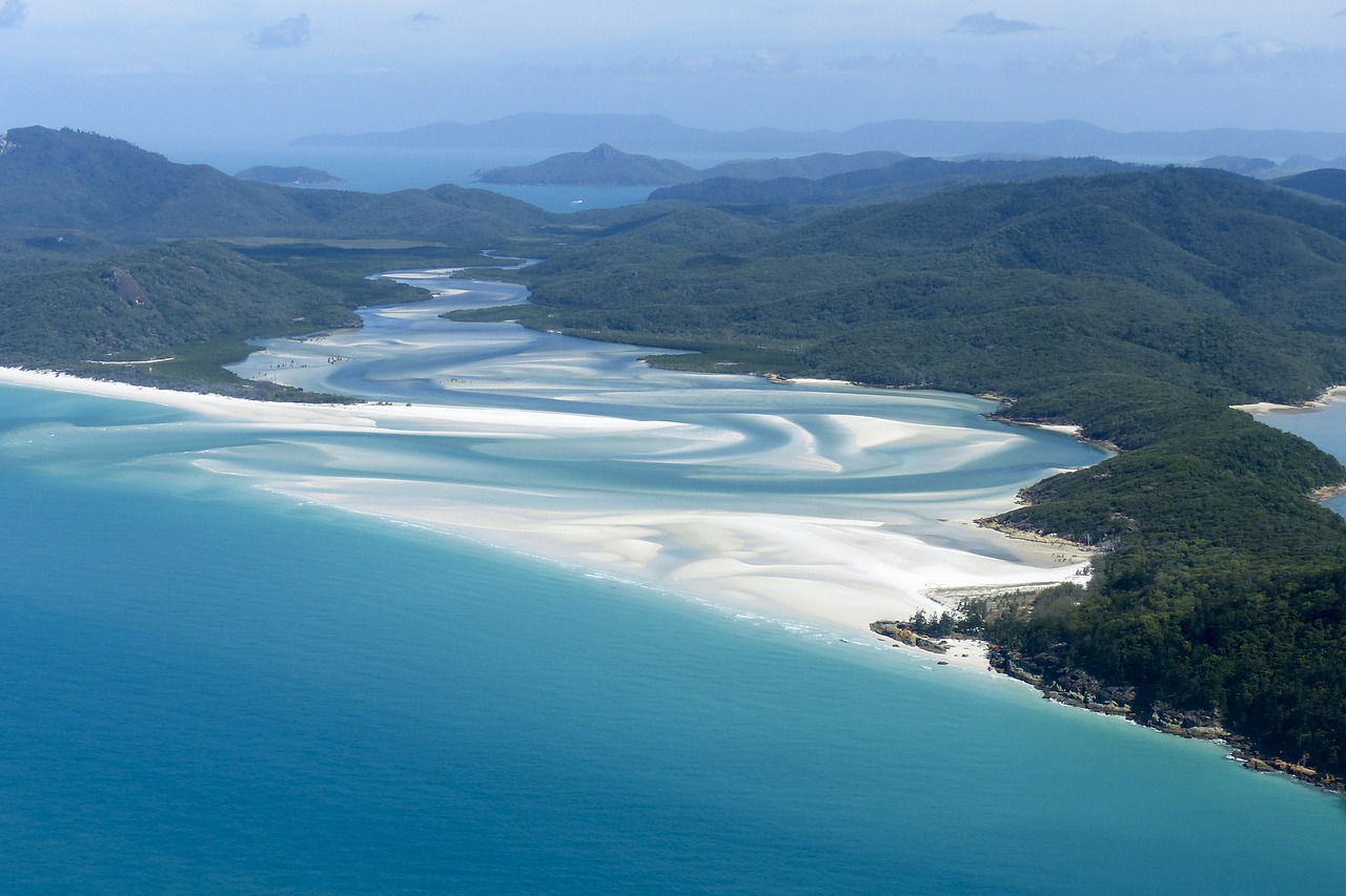 ISla Whitsunday en la Gran Barrera de Coral