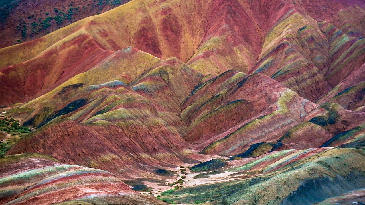 Montañas de Zahngye Danxia
