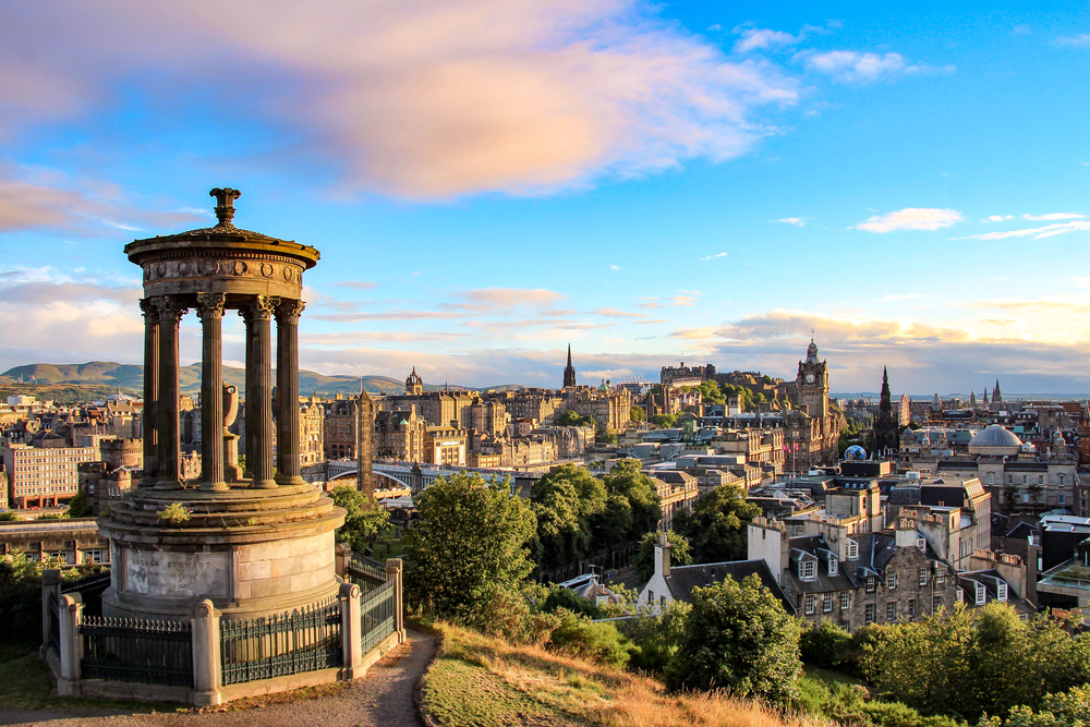 Vista de Edimburgo desde Calton Hill