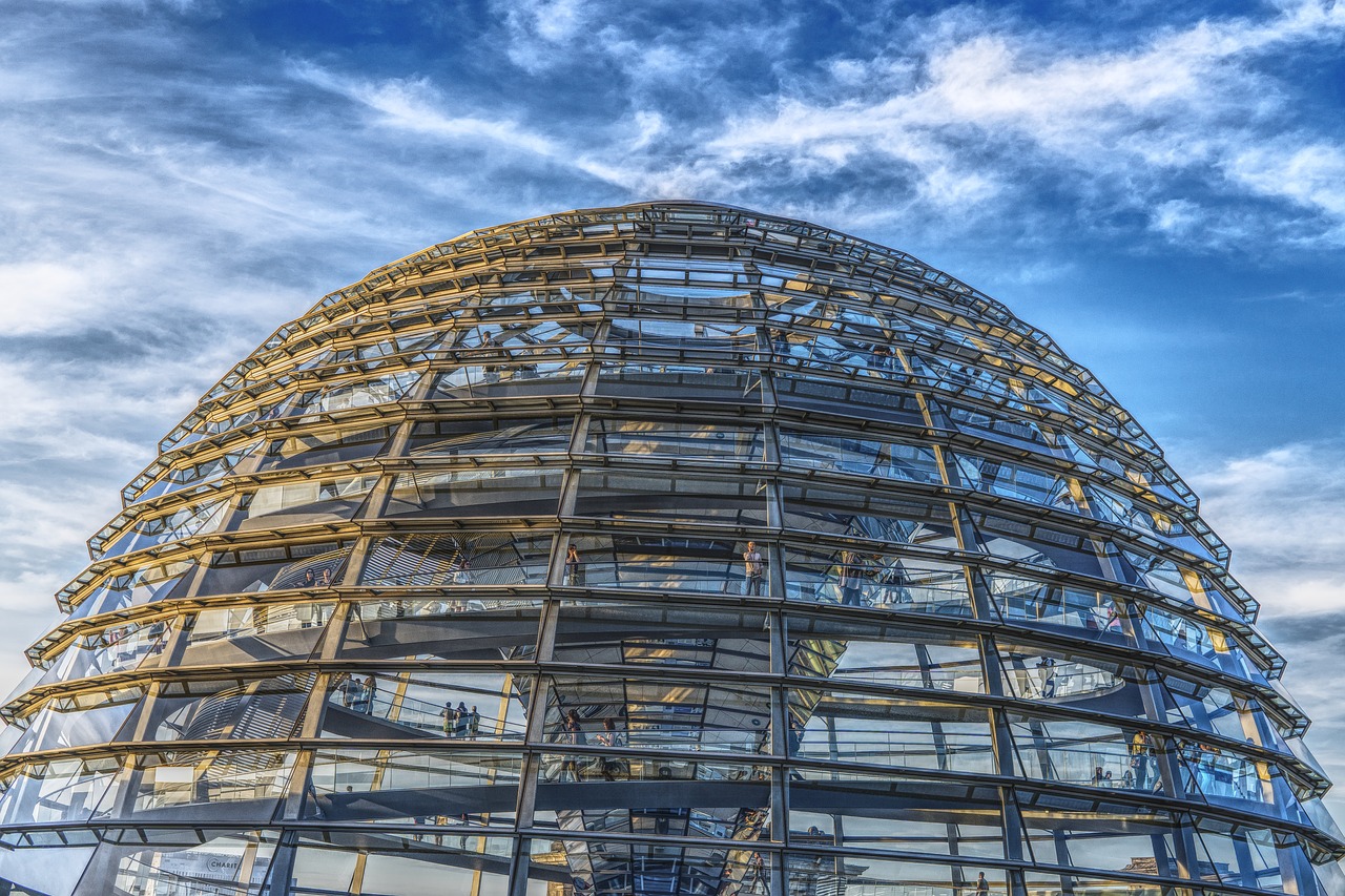 Cúpula del Parlamento alemán
