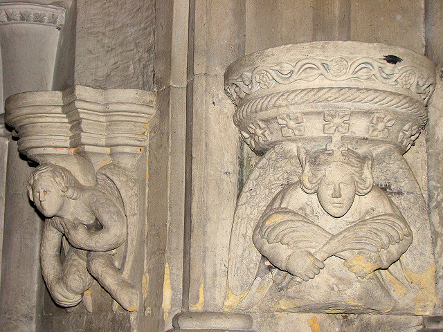 Esculturas en la capilla Rosslyn