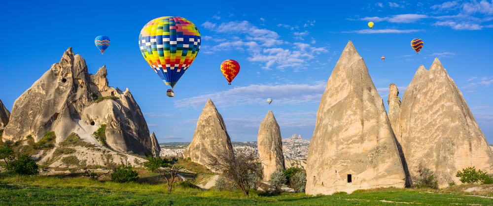 Globos en Göreme en la Capadocia