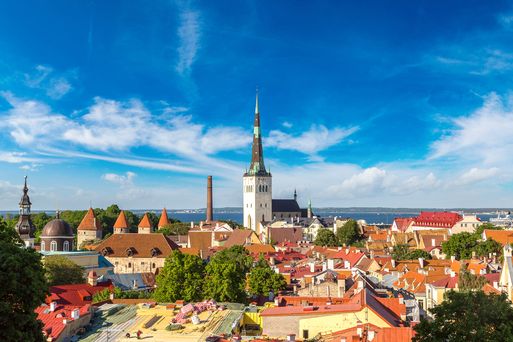 Iglesia de San Olaf en Tallin