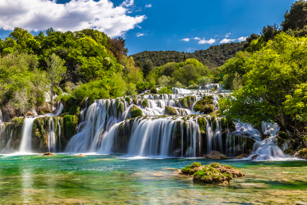 Parque Nacional Krka en Croacia