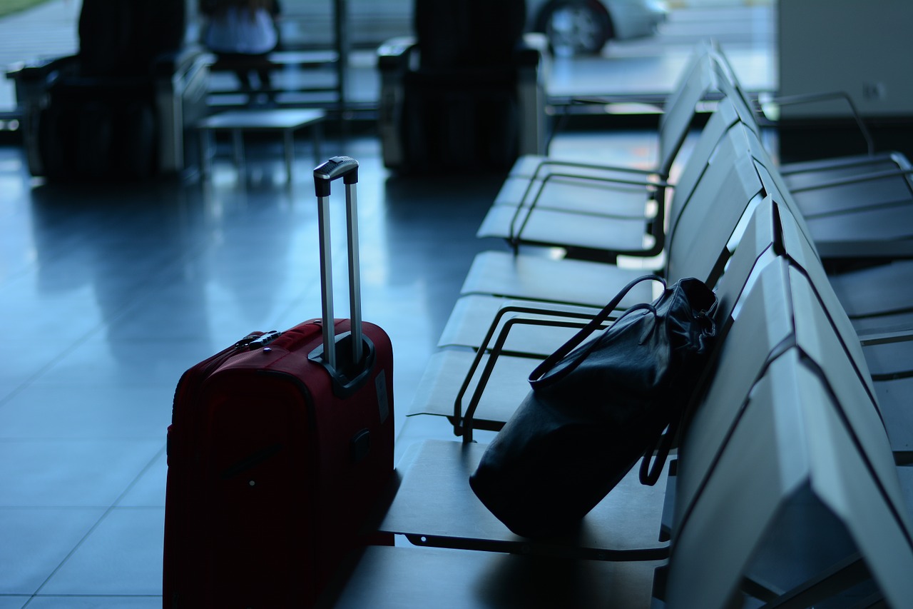 Maletas en aeropuerto