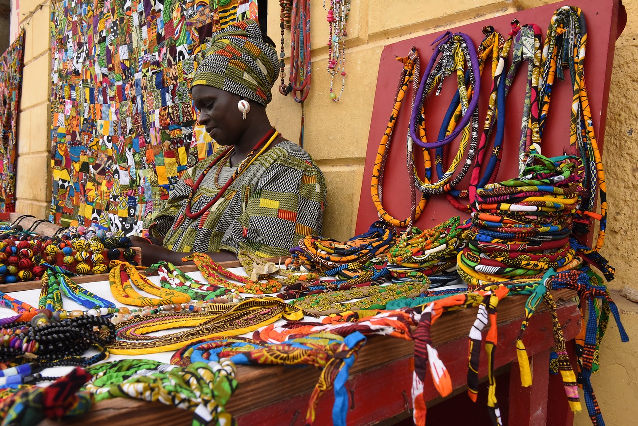Mercadillo en Dakar