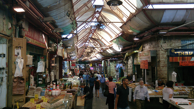 Mercado Mahade Yehuda en Jerusalén