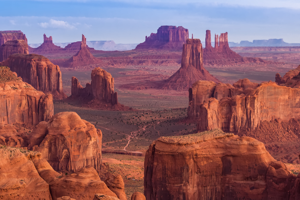Monument Valley en el oeste de Estados Unidos
