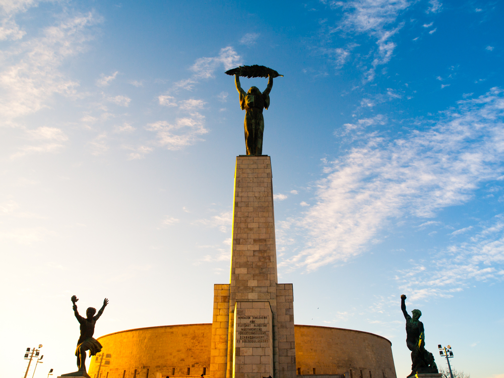 Monumento a la Liberación en la ciudadela de Budapest