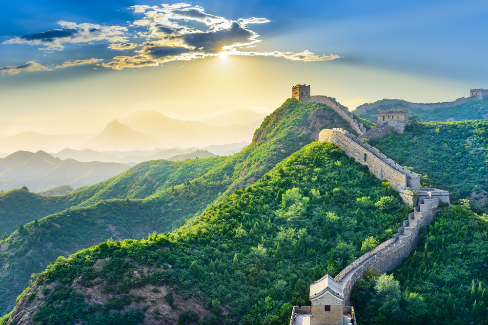 Gran muralla, uno de los monumentos de la historia de China