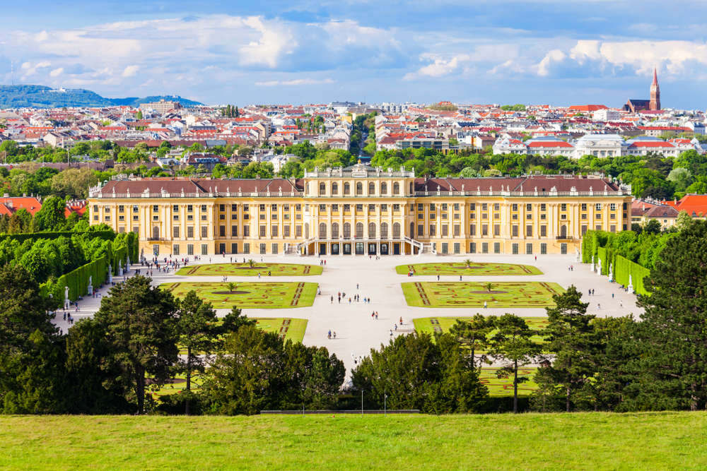 Palacio de Schonbrunn en Viena