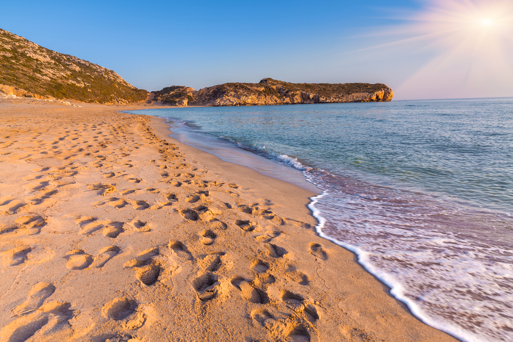 Playa de Patara en Turquía