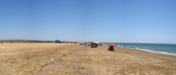 Playa El Espigón en Huelva