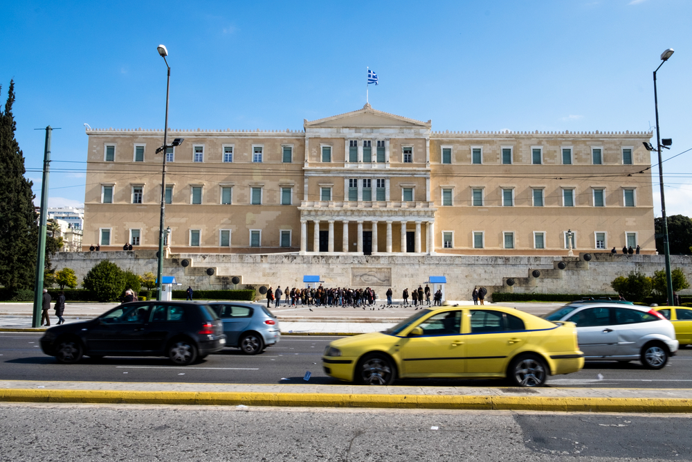 Plaza Sintagma en Atenas