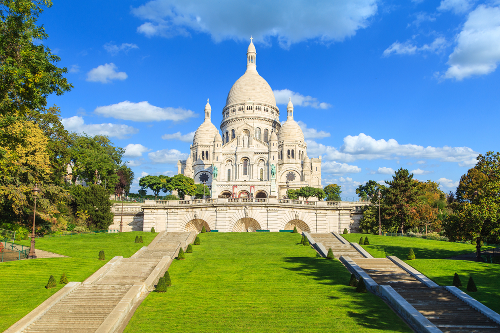 Basílica del Sagrado Corazón en Montmartre
