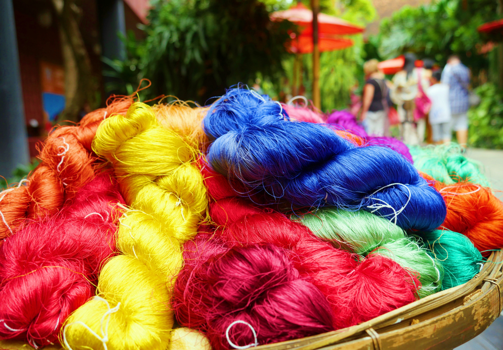 Sedas de la marca Jim Thompson