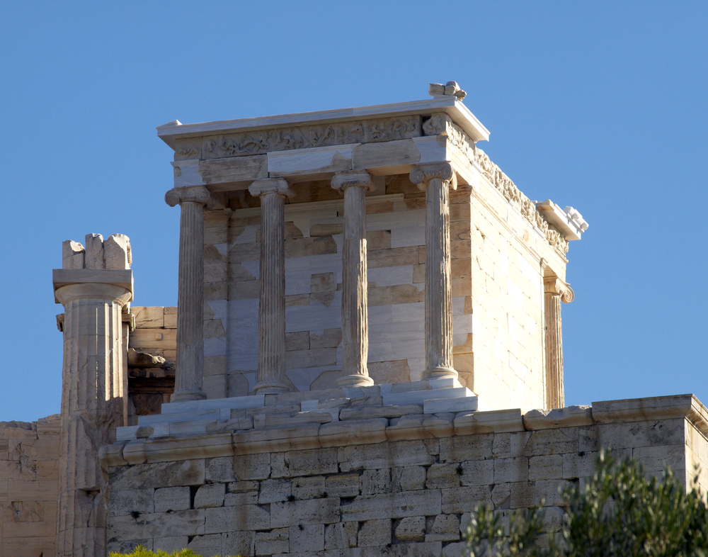 Templo de Atenea Niké en la Acrópolis de Atenas