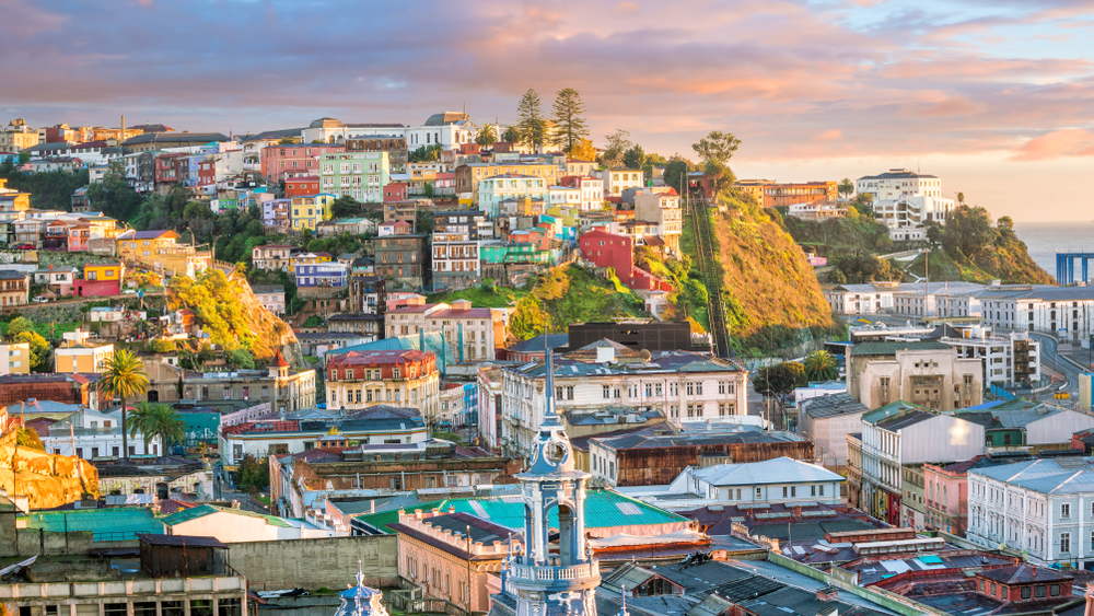 Valparaíso, parada en un viaje a Chile