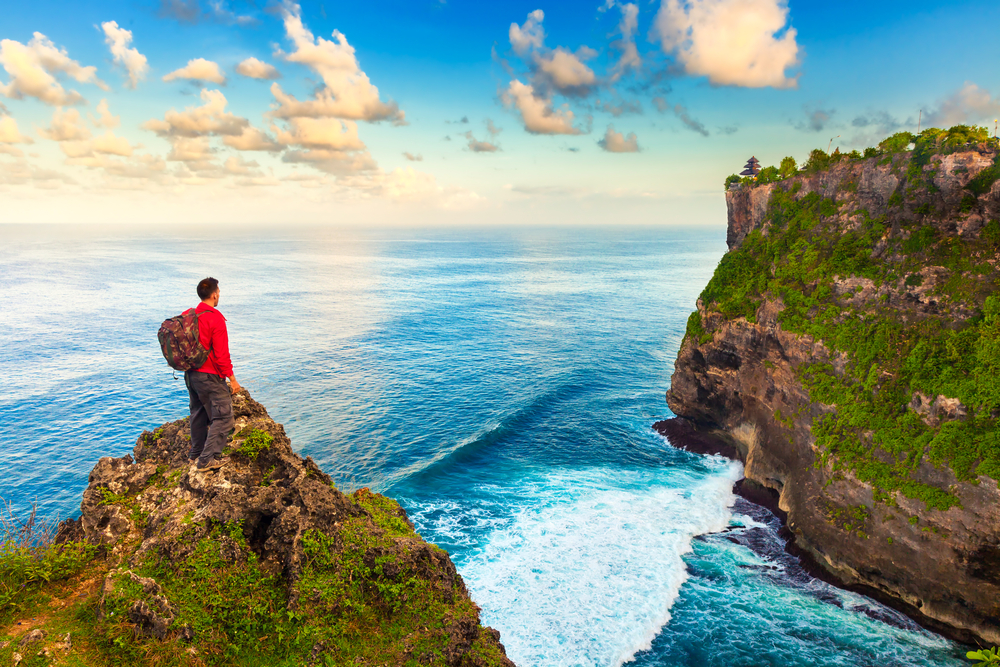 Viajero en Bali