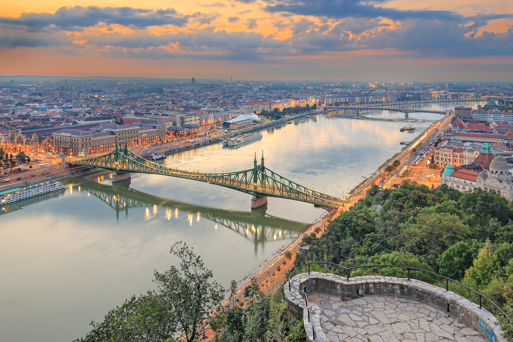Vista desde la ciudadela de Budapest