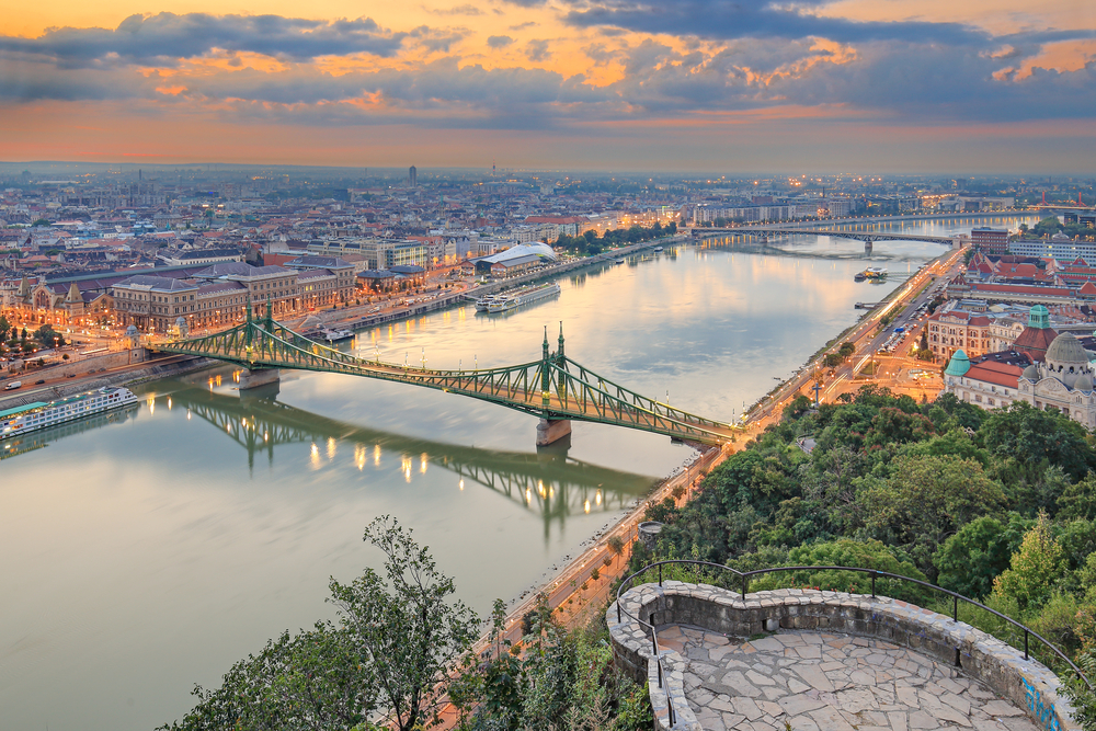 Río Danubio en Budapest