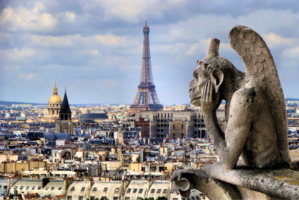 Vista de París desde la catedral de Notre Dame
