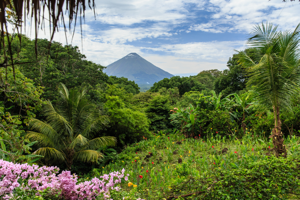 Volcán Concepción en Nicaragua