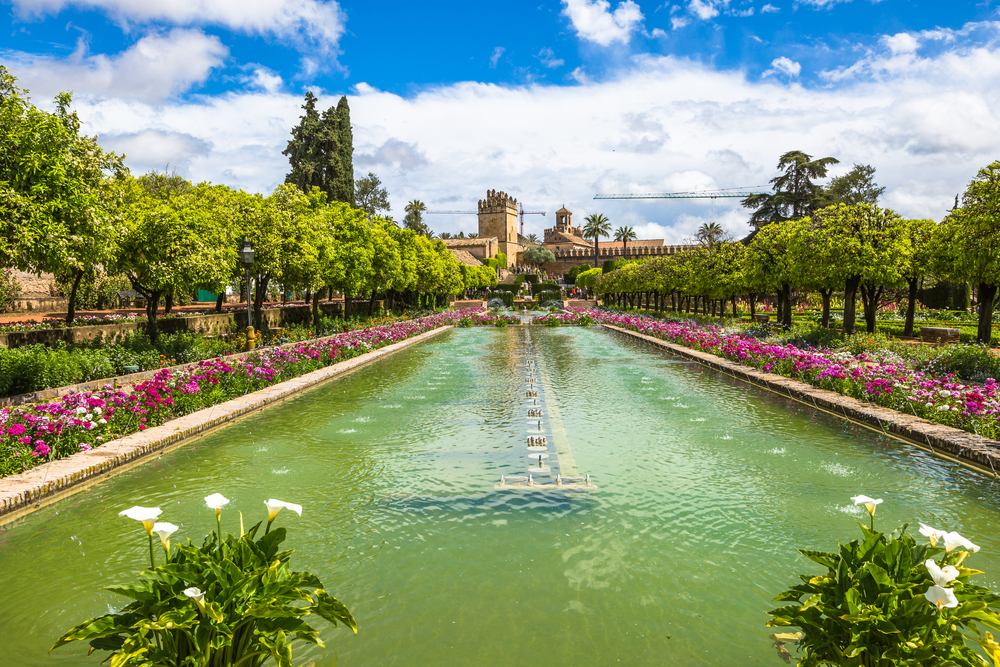 Jardines del Alcázar de los Reyes Cristianos de Córdoba
