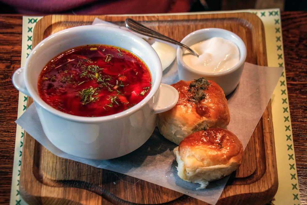Borscht, plato ucraniano
