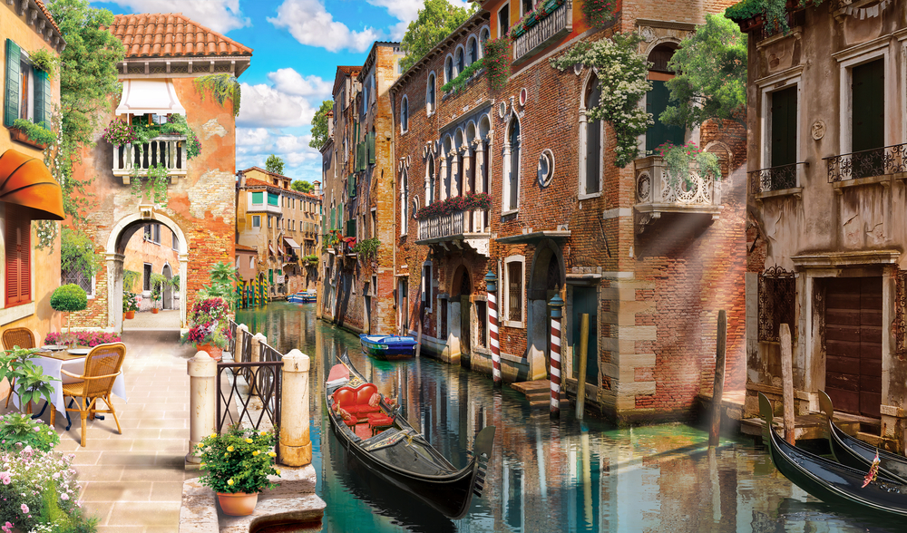 Canal en Venecia