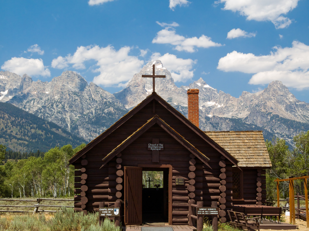 Capilla de la Transfiguración en Grand Teton