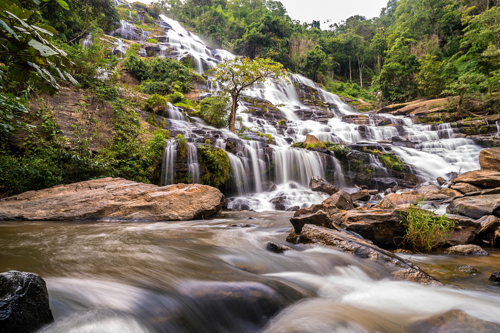 Cascada Mae Ya en Doi Inthanon