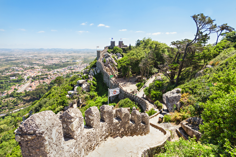 Muralla del castillo de Sintra