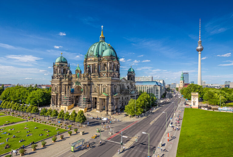 La catedral de Berlín en la Isla de los Museos